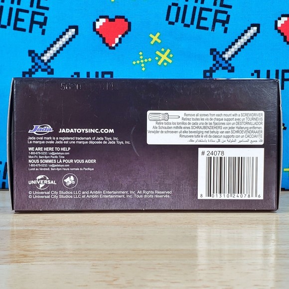 Jada Toys Back To The Future Part 2 TIME MACHINE Delorean 1:32 Diecast Car - Picture 7 of 11